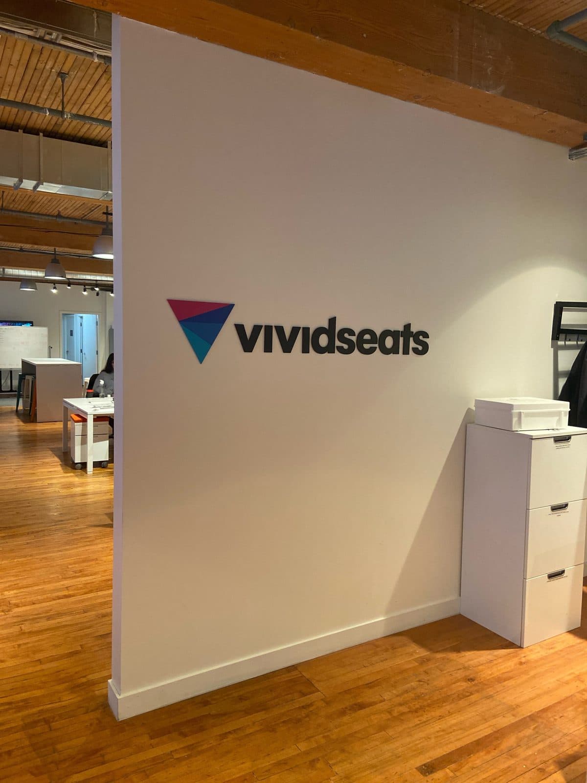 The Vivid Seats office, where our founders worked as in-house engineers.